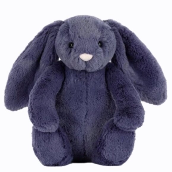 Jellycat Bashful Saffyre Bunny 7.1x3.5" Soft & Plush BNWT Authentic - Picture 1 of 3